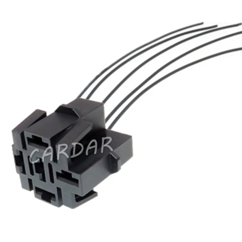 5 Pin 6.3 Series Automotive High Current Unsealed Plastic Housing Connector Car Electric Cable Socket
