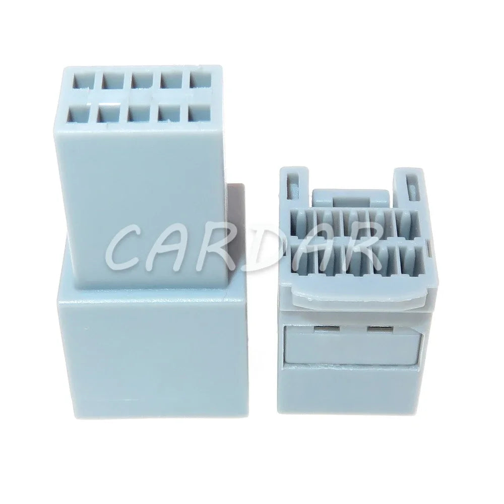 10 Pin 1.2 Series Automotive Door Electric Wire Connector Male Female Docking Socket Plastic Housing Unsealed Plug