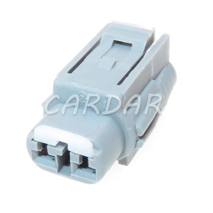 2 Pin Car Wiring Terminal Cable Harness Socket Automobile Adapter Grey Auto Waterproof Plug