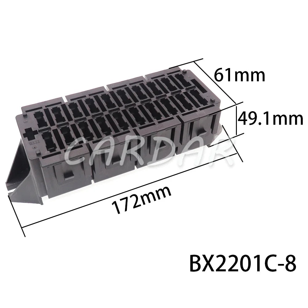 6/14/20 Way Standard Car Fuse Holder Box Blade Fuse Block Automotive Multi-circuit Assembly Control Box with Terminals