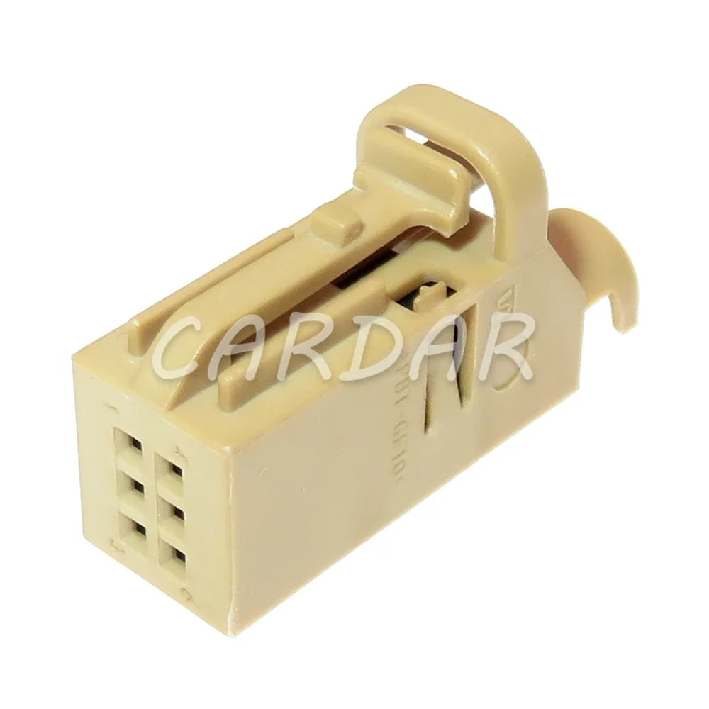 6 Pin 0.6 Series Brown Automotive Tire Pressure Alarm Cable Harness Socket 1534121-2 4D0971636A