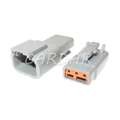 3 Pin Deutsch DTM DTM06-3S/ATM06-3S DTM04-3P/ATM04-3P Wire Connector Gray Waterproof Auto Socket