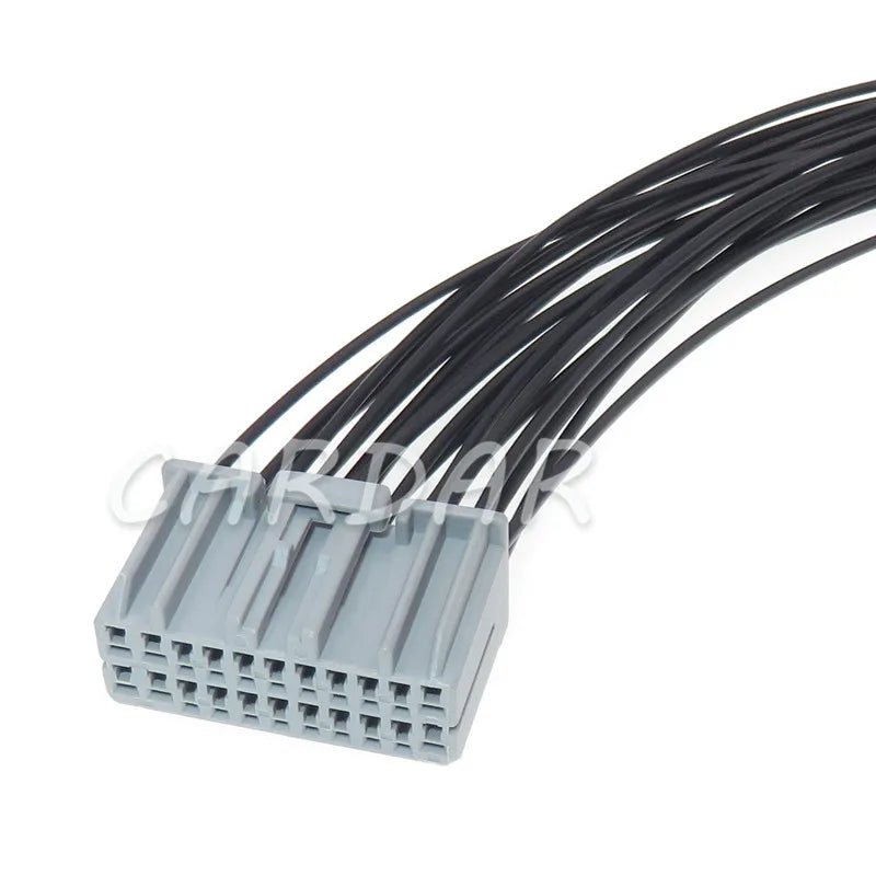 22 Pin 917989-6 Automotive Wiring Harness Connector Socket With Terminals