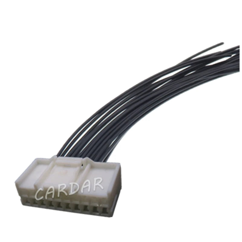 20 Pin High Quality White Car Connector Auto Male Female Docking Electric Wire Socket 936131-1 936095-1
