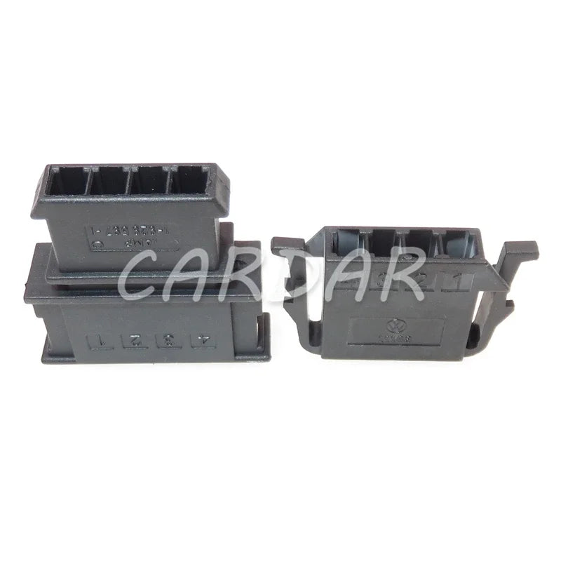 4 Pin 191972704 Automotive Male Famale Electric wire Harness Socket 1-929591-1 Wiring Connector with Terminals For BMW VW