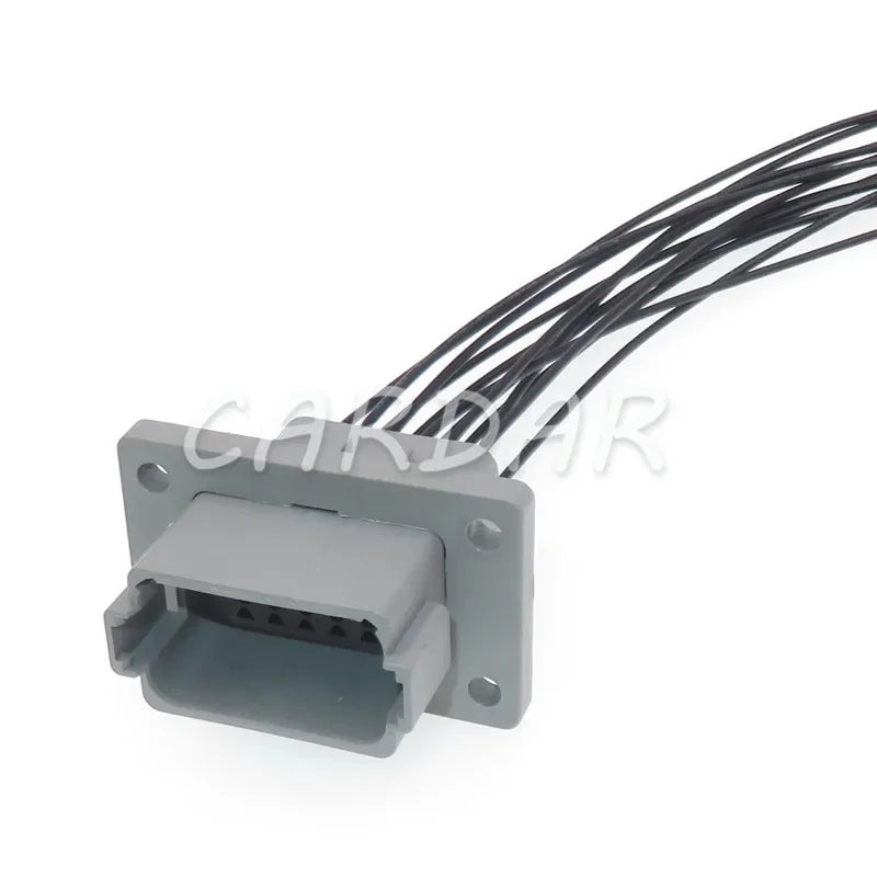 12 Pin DT06-12S DT06-12P DT Series Grey Plug Automotive Connector Waterproof Electrical Wire Socket For Deutsch