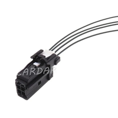 4 Pin 0.6 Series Miniature Female Male Plug 9315484 Black Unsealed Socket Automotive Wiring Terminal Connector