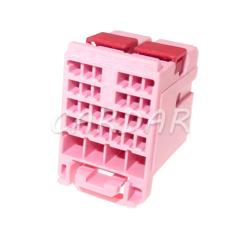27 Pin Car Body Computer Module Cable Harness Socket 2098067-5 Pink Auto BCM Composite Connector
