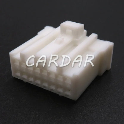 16 Pin White Automobile Adapter Car Electric Wiring Harness Socket Auto Unsealed Connector With Terminal