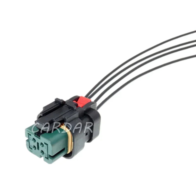 4 Pin 1.6 Series Auto Accessories 776487-4 Green Automobile Sealed Wiring Socket With Terminal