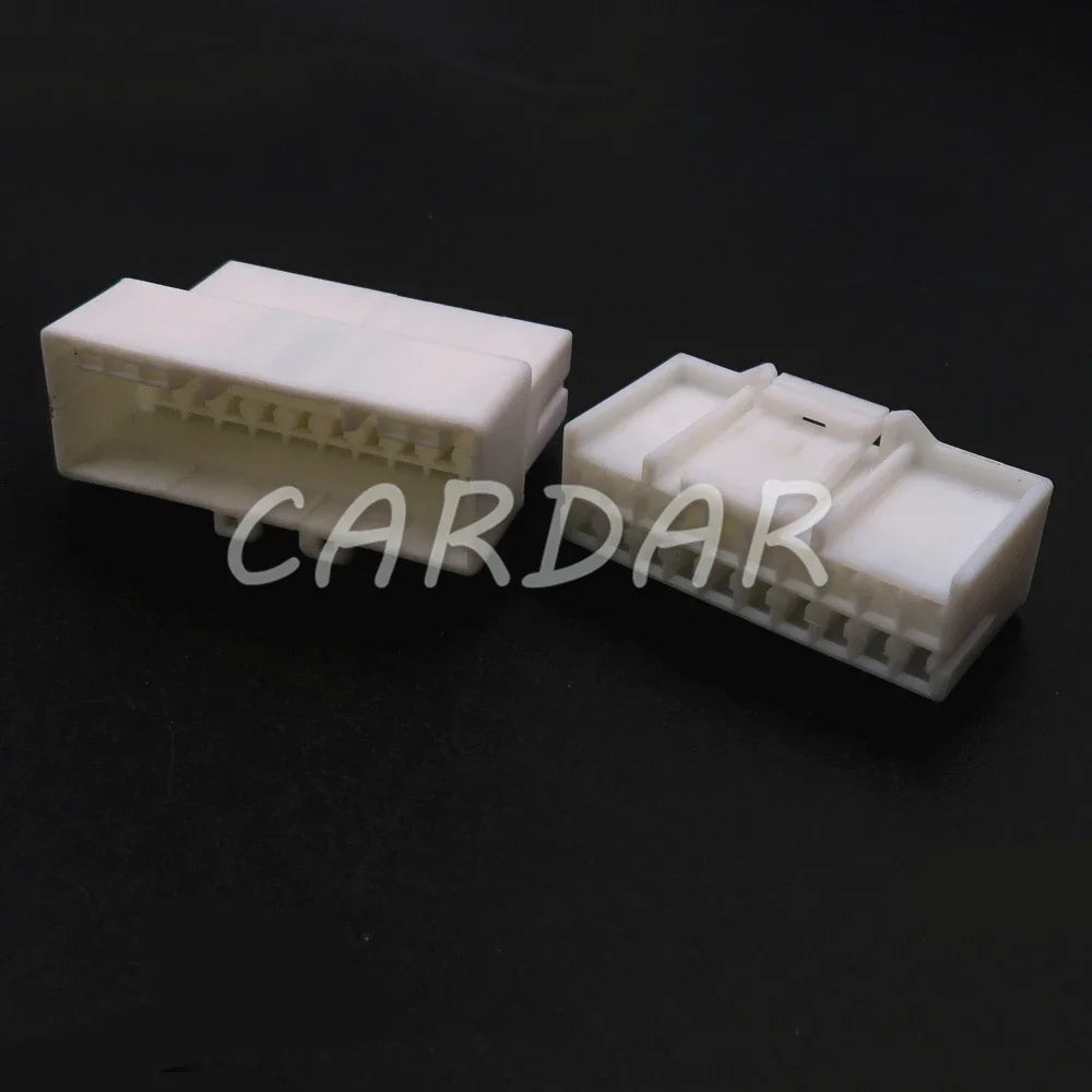 20 Pin High Quality White Car Connector Auto Male Female Docking Electric Wire Socket 936131-1 936095-1
