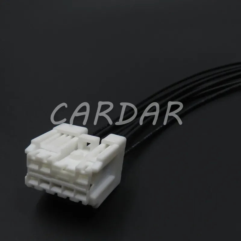 8 Pin 1674110-1 Automobile Lift Window Switch Wiring Harness Socket For Nissan 6098-6949 6098-6974