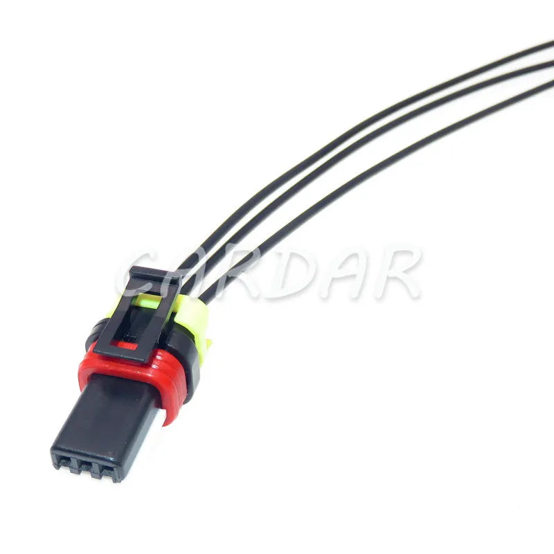 3 Pin 1-936527-2 Auto Headlight Cable Socket Light Height Adjustment Motor Plug For Cars
