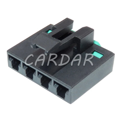 4 Pin 4.8 Series Auto Unsealed Socket 12052856 15324456 Black Car Wiring Terminal Connector