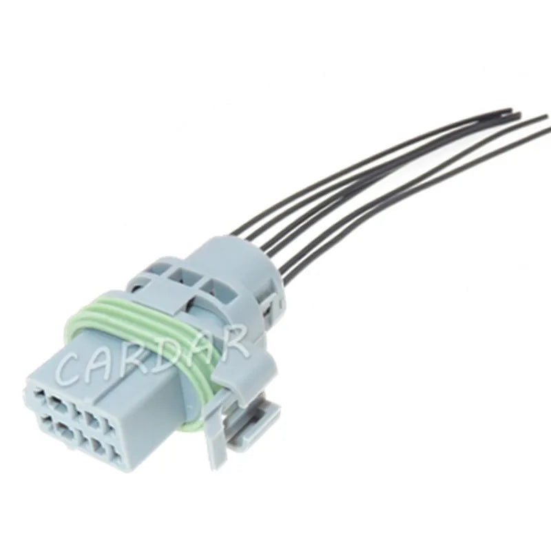 6 Pin 3.5 Series Grey Automobile Electric Wire Waterproof Female Socket Unsealed Male Plug