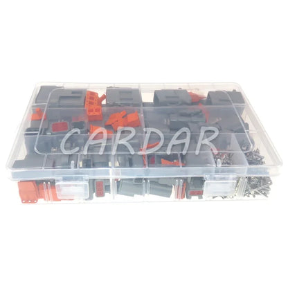 DTM Waterproof Wire Connector Kit DTM06-2/3/4/6/8/12S DTM04-2/3/4/6/8/12P Automotive Sealed Plug With Terminals
