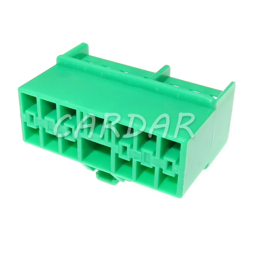 13 Pin 1 Series Green Automobile Wire Harness Plastic Housing Unsealed Socket Auto Accessories