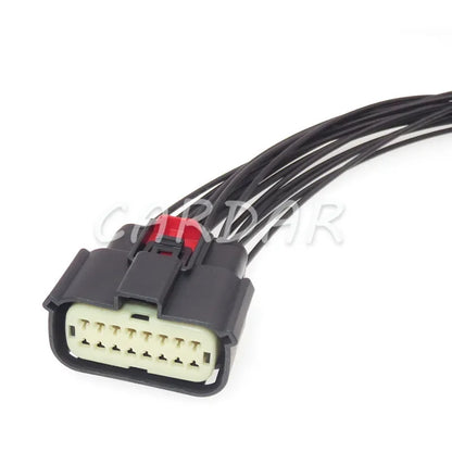 16 Pin 33472-1601 33482-1601 Headlight Socket Automotive Lamp Light Connector For Ford Focus Mondeo EDGE Fiesta 33472-1740