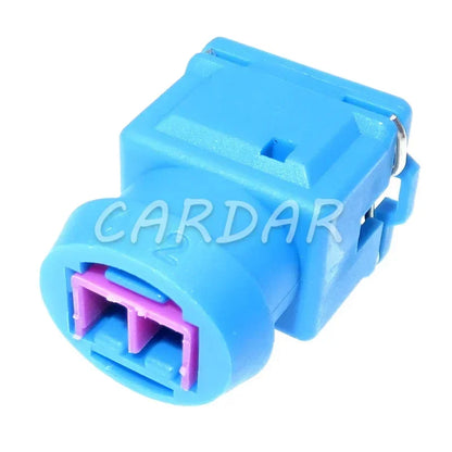 2 Pin Automotive Wire Harness Unsealed Plug with Terminal 3.5 Series Car Female Wiring Blue Socket