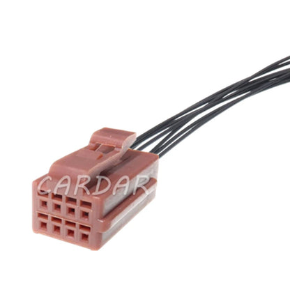 8 Pin Automotive Connector Car Socket With Terminals For Auto Central Control