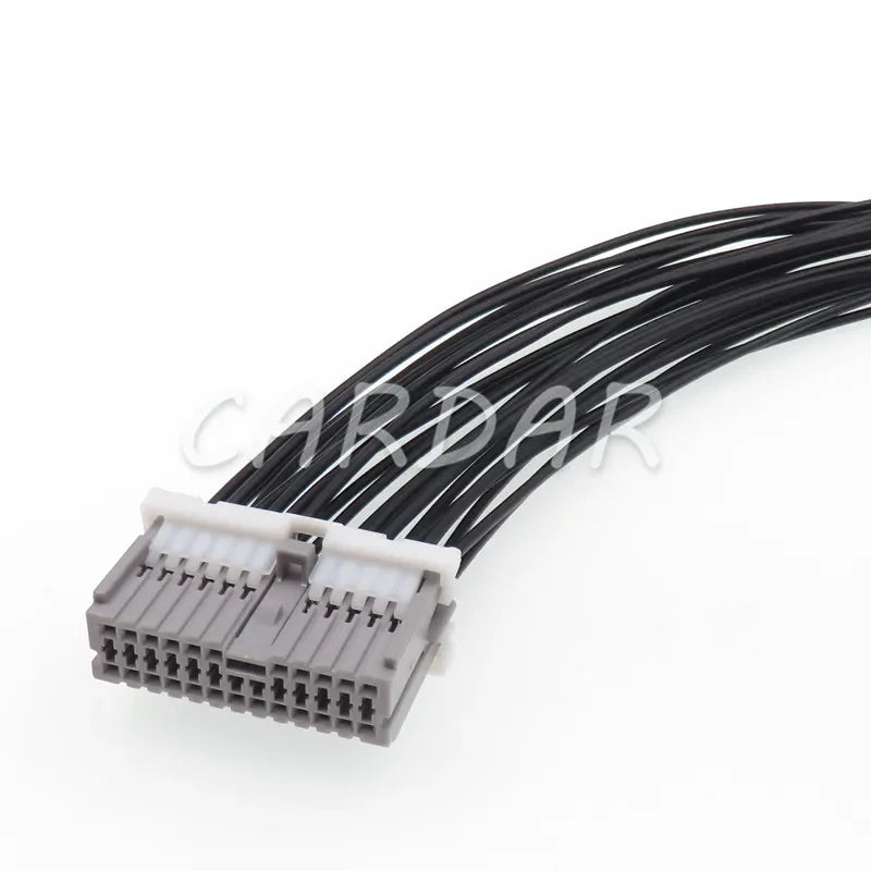 24 Pin MG653537-4 Automotive Connector Wire Electric Cable Socket With Terminals