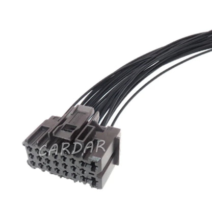 23 Pin 30231627 Car Power Amplifier Unsealed Connector 1J0962623 Automotive Wiring Harness Socket For VW Audi Magotan