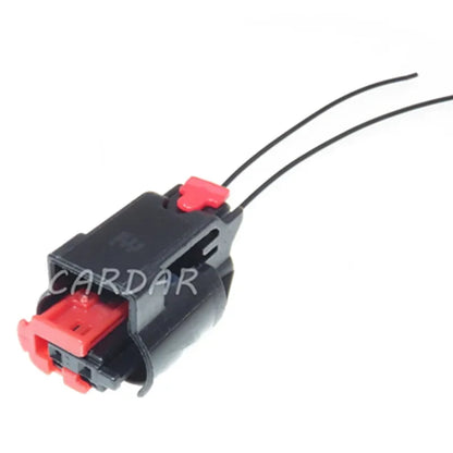 2 Pin 0.6 Series Auto Wiring Harness Female Socket Automobile Waterproof Connector 1-1438608-5