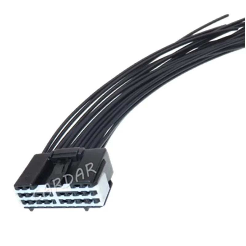 20 Pin Car Electrical Socket Auto Unsealed Connector Automotive Male Female Docking Adapter 6098-7358 6098-7361