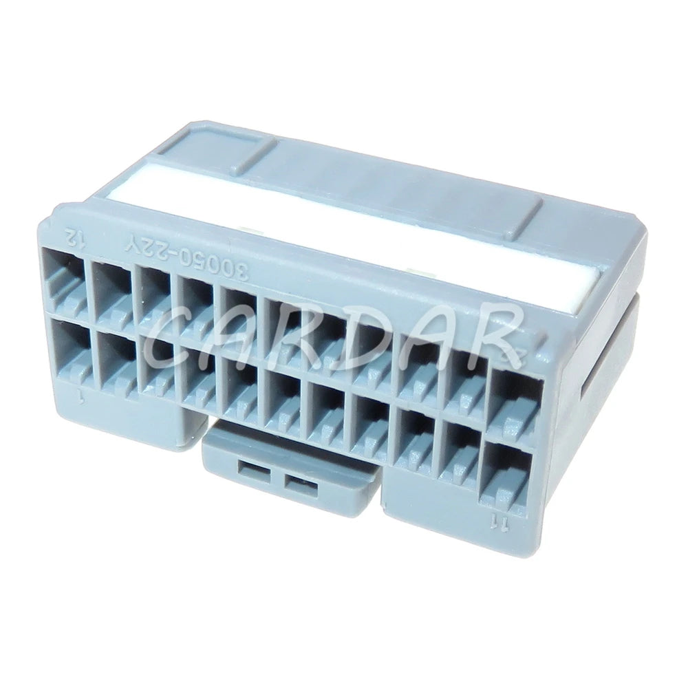 22 Pin 917989-6 Automotive Wiring Harness Connector Socket With Terminals