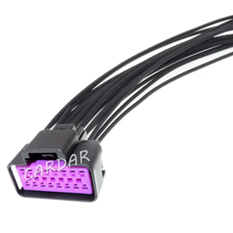 Conector de cable automático de 16 pines 15332182 15332177, adaptador macho hembra, carcasa de plástico para coche, enchufe sin sellar