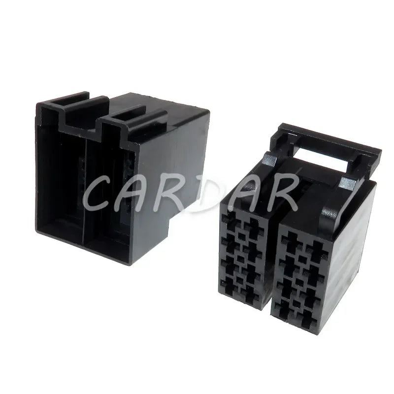 16 Pin 3.5mm Auto Audio Cable Socket Automotive ISO Wire Plug Connector