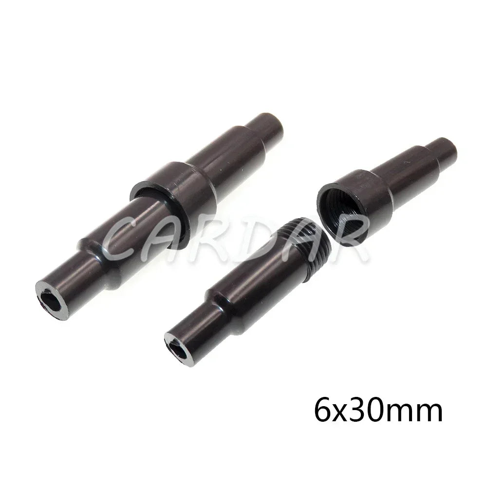 Black 5x20mm 6x30mm Glass Tube Fuse Holder 5*20mm 6*30mm Screw Type Plastic Housing Fuses Casings Fuse Box