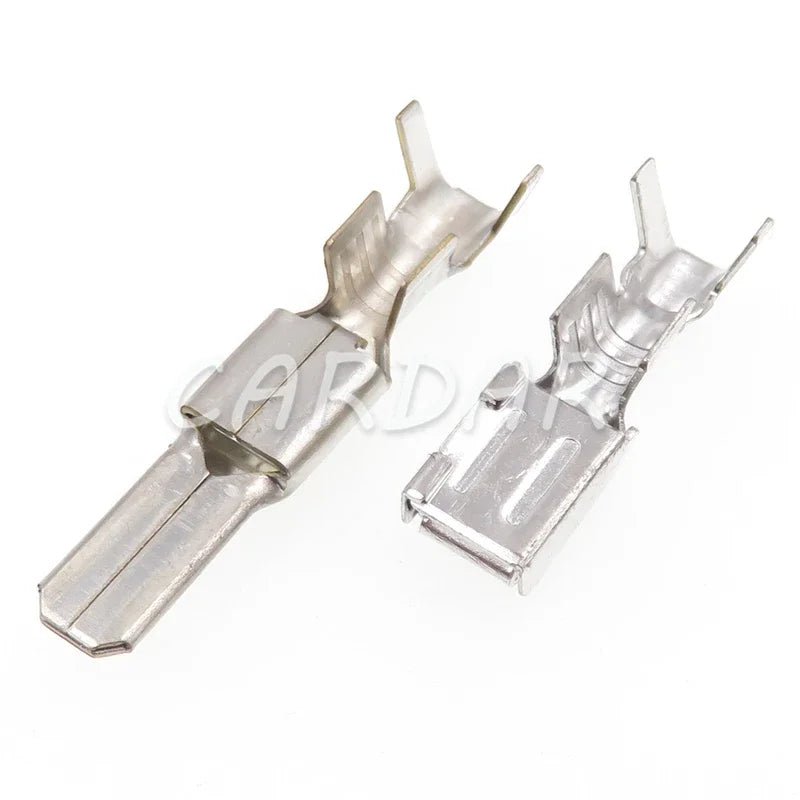 1 Pin 4.8 Series Automotive Electrical Cable Harness Connector Male Female Wiring Socket 7282-1210 6098-0822 7283-1210