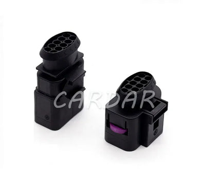 10 Pin 1J0973715 1J0973815 6X0973815 1.5mm Automotive Headlight Connector Car Door Lock Socket For VW Audi