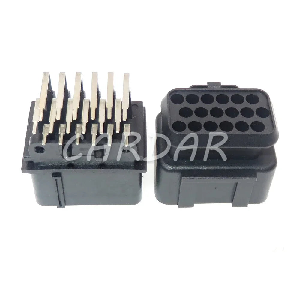 18 Pin 344106-1 344107-1 Econoseal Plug Rectangular PCB Connector Automotive ECU Socket For Cars