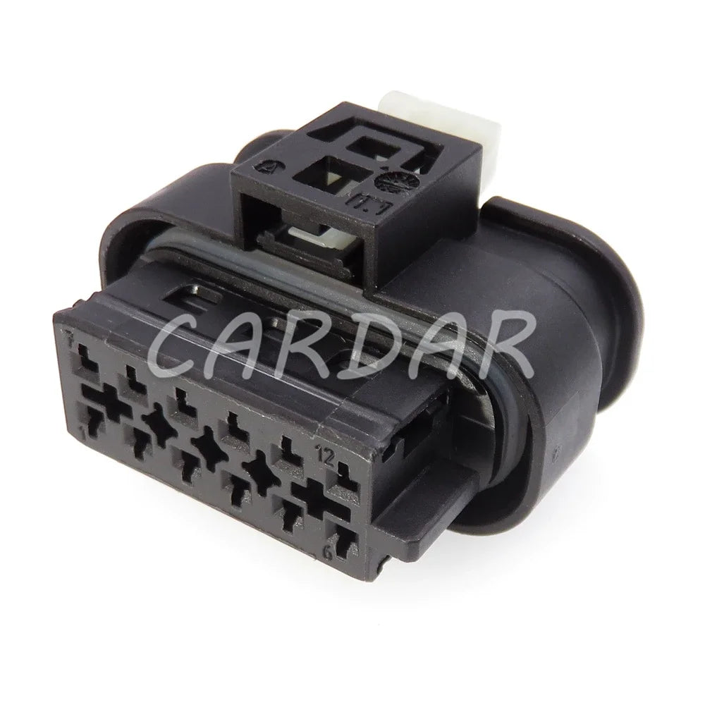 12 Pin 1.2 Series Automobile Wire Cable Waterproof Socket with Terminal and Rubber Seals Car Connector 806-344