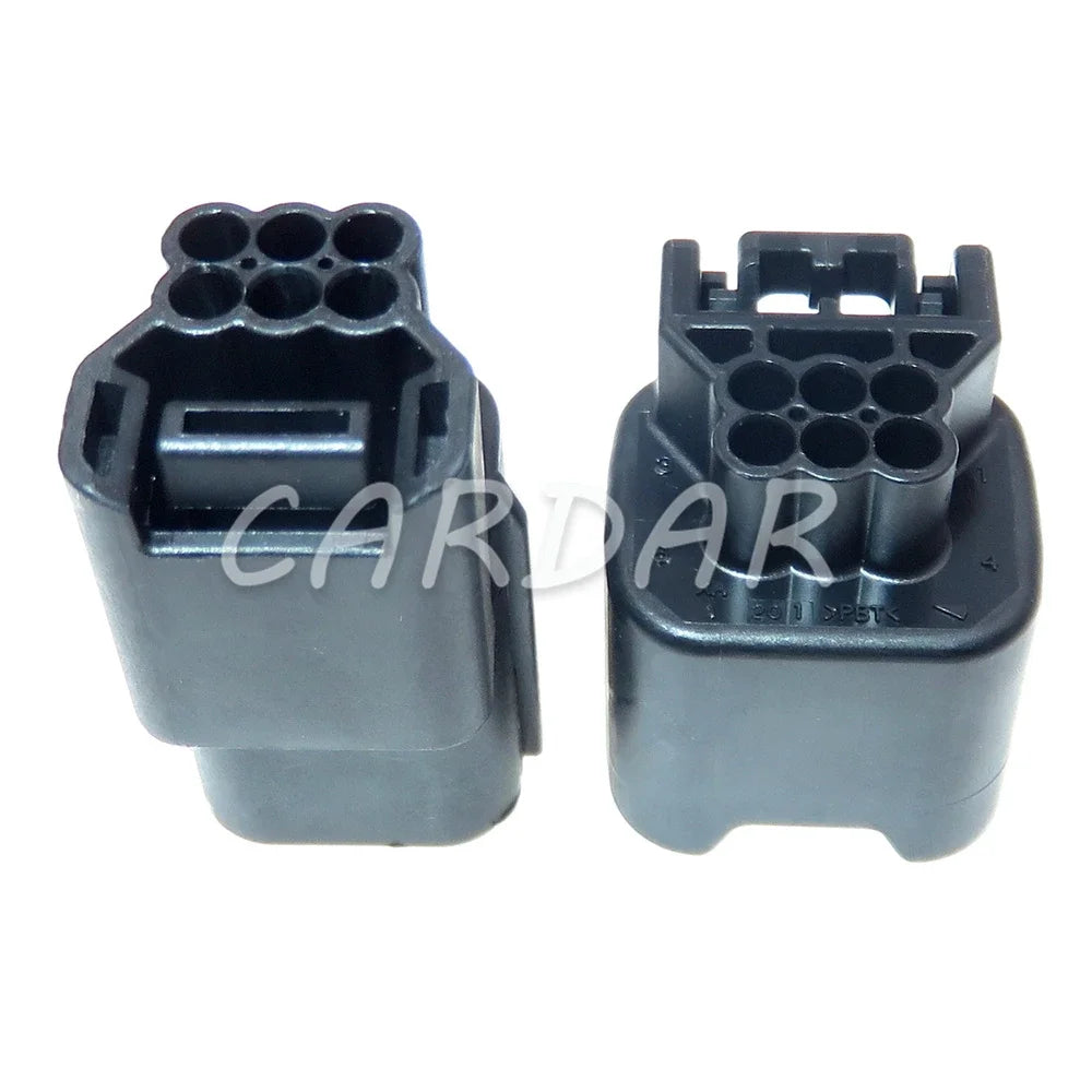6 Pin 7282-2764-30 7283-2764-30 Waterproof Electrical Wire Connector Car Reversing Radar Socket For Honda