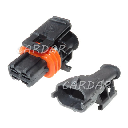 2 Pin 1928404072 1928403137 Common Rail Diesel Injector Plug Automotive Connector Socket For Bosch