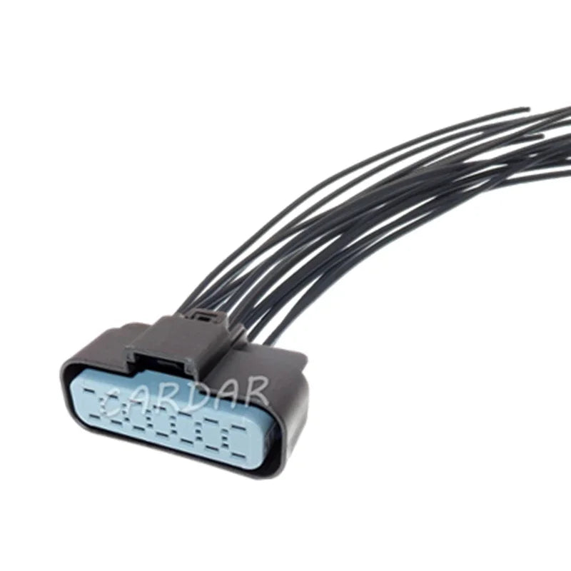 14 Pin Auto Waterproof Wire Connector Car Wiring Terminal Electric Cable Male Female Sealed Socket 15326922 15326917