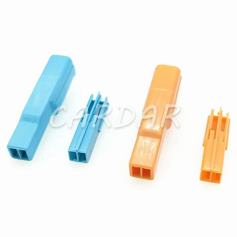 2 Pin Auto Electrical Wiring Harness Connector Female Male Socket With Terminal 6098-3857 6098-3853