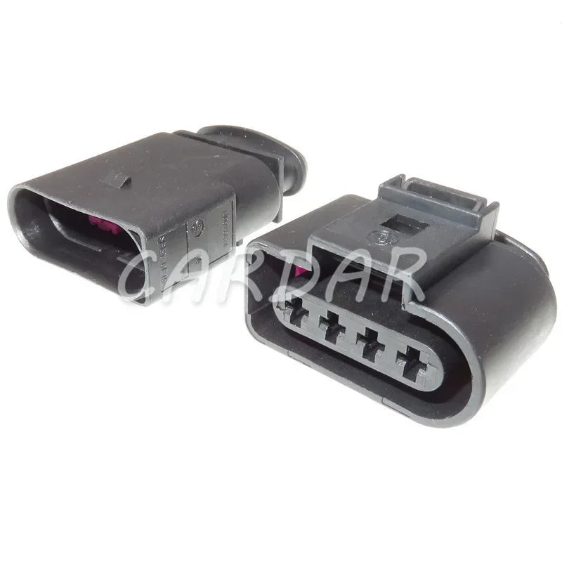 4 Pin 1J0973724 1J0973824 3.5 Series Ignition Coil Plug 1534159-1 Automotive Oxygen Sensor Socket Connector For VW Audi
