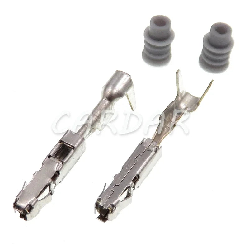 2 Pin 1.2 Series 8K0973323R Auto Electric Cable Harness Waterproof Connector Wiring Yellow Socket For VW Audi