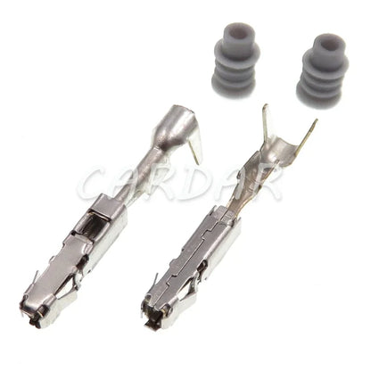 2 Pin 1.2 Series 8K0973323R Auto Electric Cable Harness Waterproof Connector Wiring Yellow Socket For VW Audi