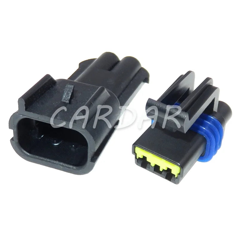 2 Pin 2.8 Series Auto Male Sealed Plug Female Cable Harness Socket Waterproof Electrical Automotive Connector
