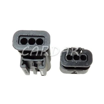 3 Pin 1488991-1 Auto Reversing Radar Probe Cable Socket Waterproof Wire Plug For Ford Land Rover