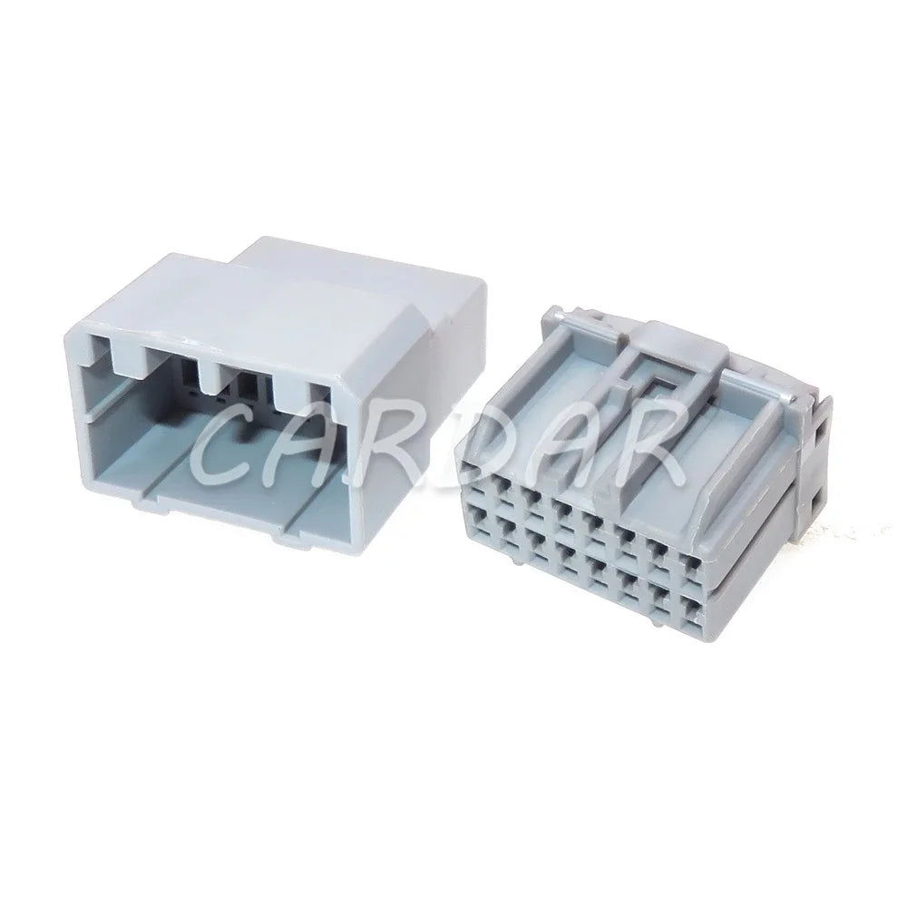 16 Pin Car Male Female Wire Cable Plastic Housing Unsealed Connector MG611332 Automotive Socket