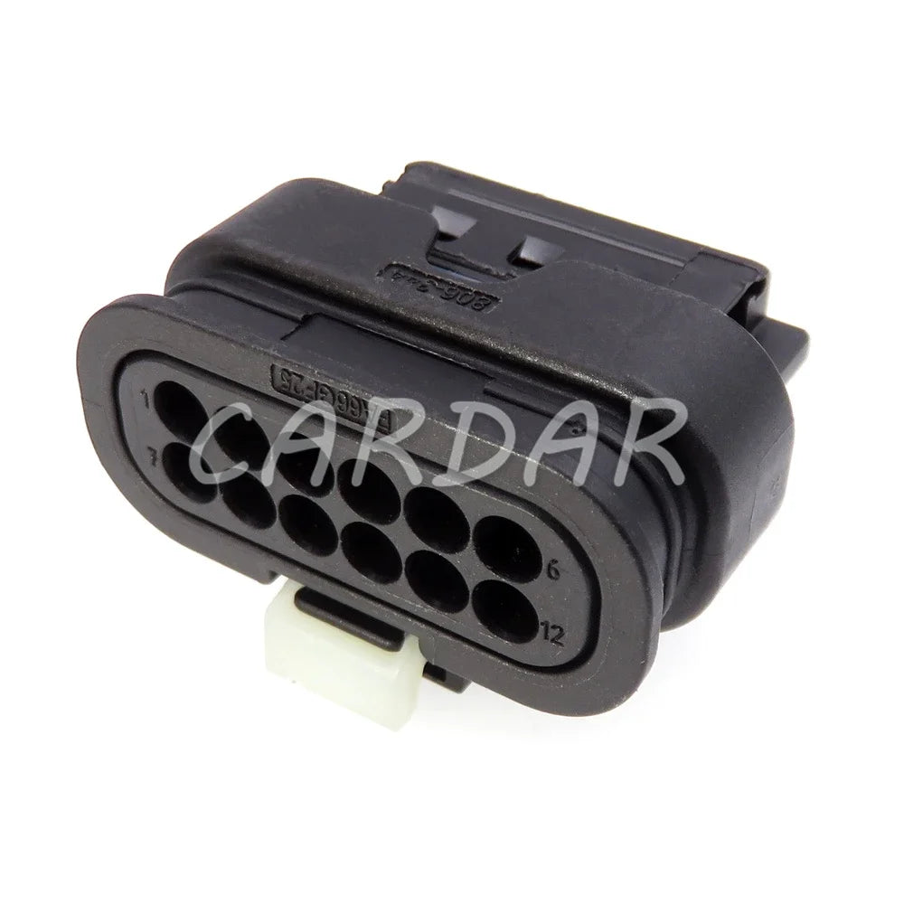 12 Pin 1.2 Series Automobile Wire Cable Waterproof Socket with Terminal and Rubber Seals Car Connector 806-344
