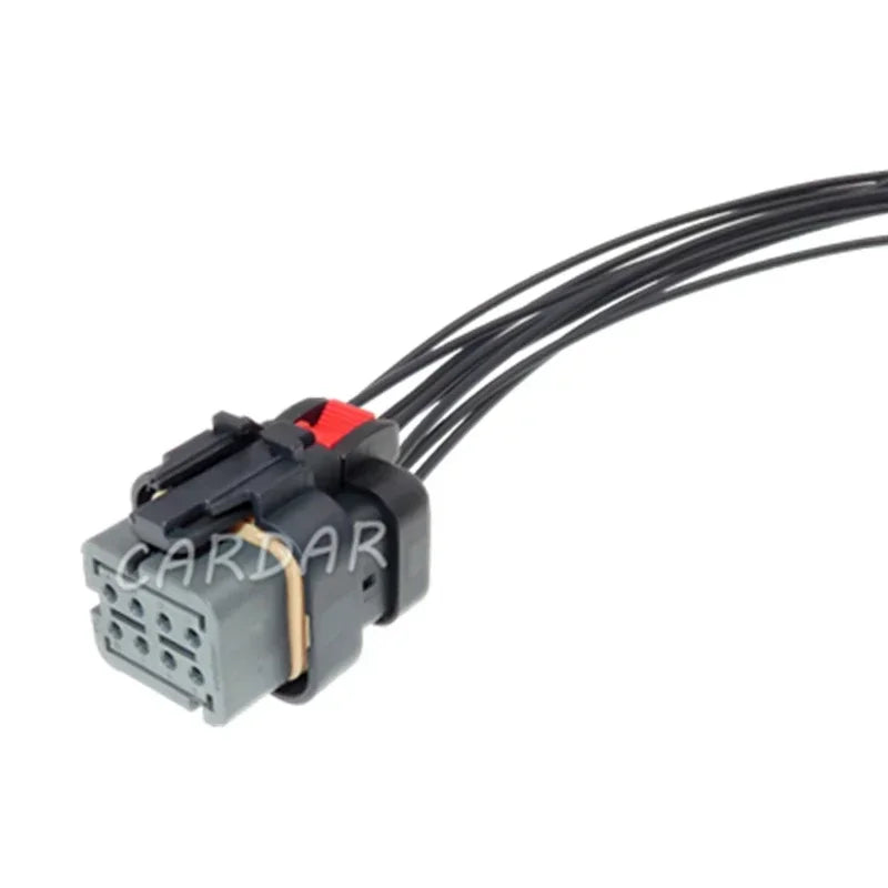 8 Pin 1.6 Series Grey Automobile Wire Cable Harness Waterproof Plastic Housing Socket With Terminal