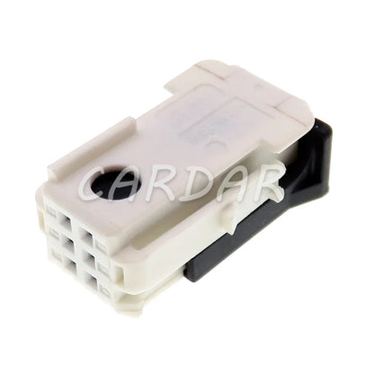 6 Pin 0.6 Series 185311-1 953381-1 953382-2 White Auto Unsealed Miniature Wire Socket Electrical Connector
