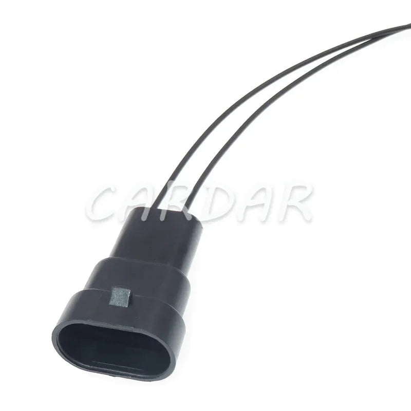 2 Pin 12059183 12059181 DJ9006 9006 Automotive Waterproof AC Power Wiring Connector HID Cable Plug Light Socket For Car